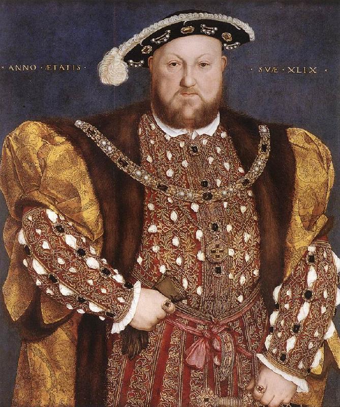 HOLBEIN, Hans the Younger Portrait of Henry VIII dg oil painting picture